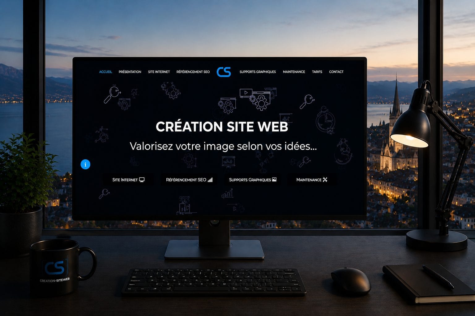 Création site web à Lausanne et en Suisse romande