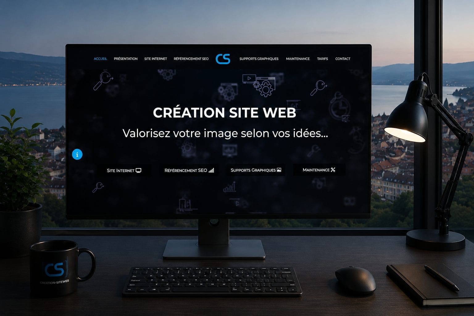 Création site web à Neuchâtel et en Suisse romande